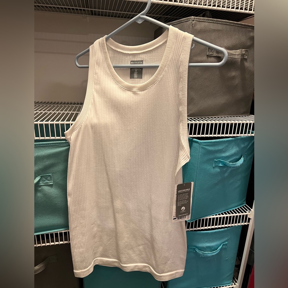 Athleta ripped tank top